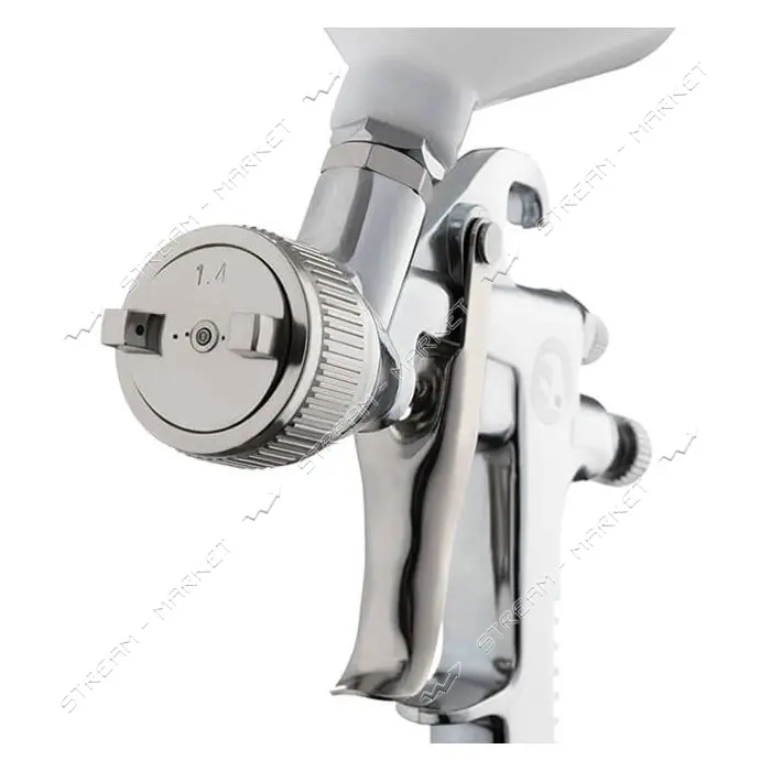 Краскопульт пневматический Intertool PT-0111 HP PROF форсунка 1.4мм                                 
