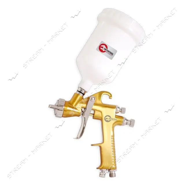Краскопульт пневматический Intertool PT-0113 HP PROF форсунка 1.5мм                                 