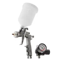 Краскопульт пневматический Intertool PT-0130 LVLP PROF форсунка 1.3мм