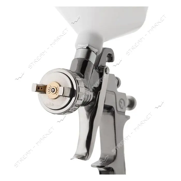 Краскопульт пневматический Intertool PT-0130 LVLP PROF форсунка 1.3мм