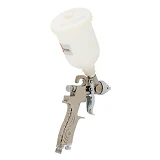 Краскопульт пневматический Intertool PT-0129 LVMP MINI форсунка 0.8мм 250мл 2-2.5бар                