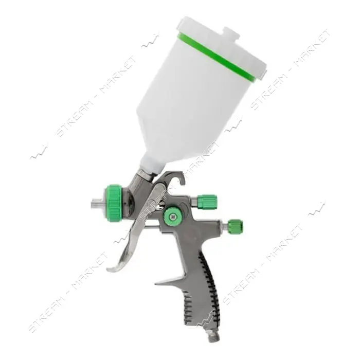 Краскопульт пневматический Intertool PT-0132 LVLP GREEN форсунка 1.3мм                              