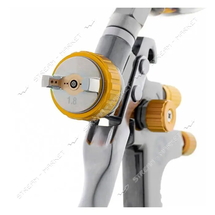 Краскопульт пневматический Intertool PT-0135 LVLP форсунка 1.8мм                                    