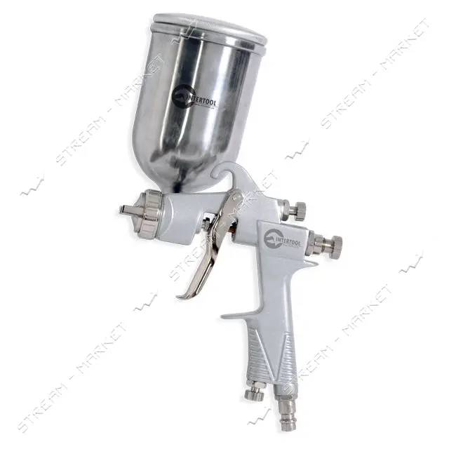 Краскопульт Intertool PT-0201 HP STEEL100 форсунка 1.0мм