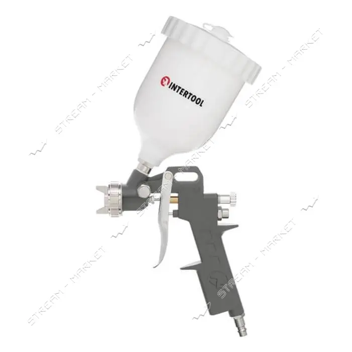 Краскопульт пневматический Intertool PT-0204 форсунка 1.5мм                                         