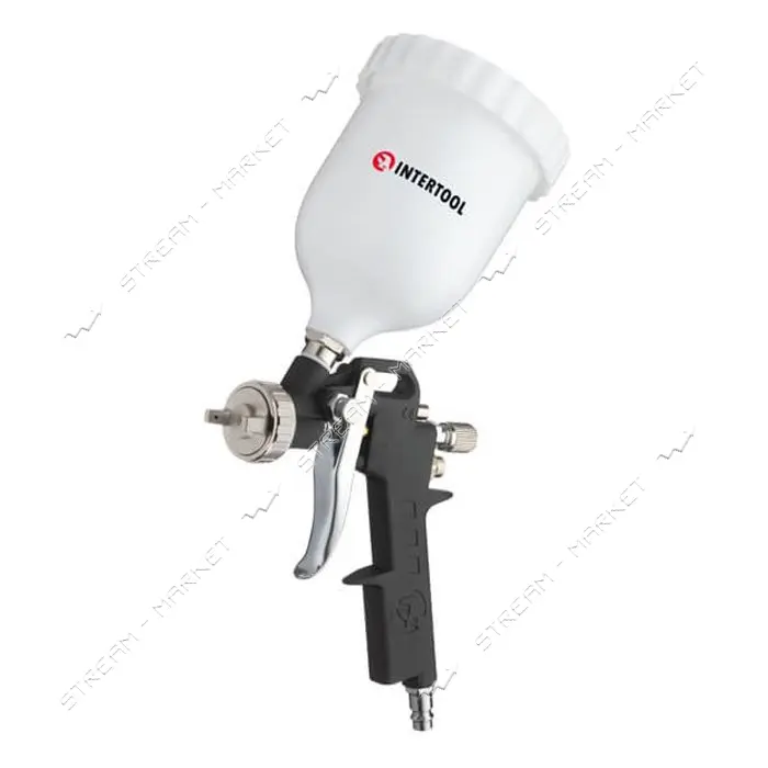 Краскопульт пневматический Intertool PT-0210 форсунка 1.5мм