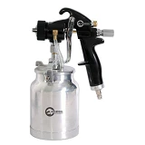 Краскораспылитель Intertool PT-0214 HVLP Black PROF 1.5мм нижн. метал. бачок рег. подачей давления