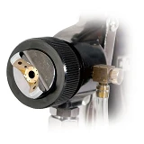 Краскораспылитель Intertool PT-0214 HVLP Black PROF 1.5мм нижн. метал. бачок рег. подачей давления