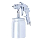 Краскораспылитель Intertool PT-0217 HP STEEL PROF 1.5мм нижн.метал.бачок 600мл три регулировки