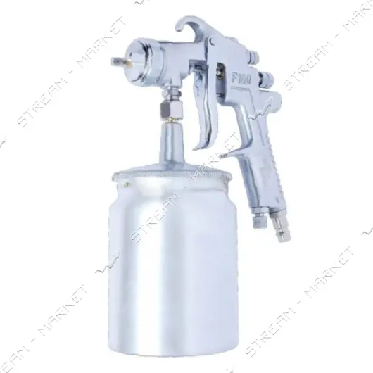 Краскораспылитель Intertool PT-0217 HP STEEL PROF 1.5мм нижн.метал.бачок 600мл три регулировки