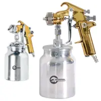 Краскораспылитель Intertool PT-0219 HP Gold PROF 1.4мм нижн.метал.бачок 1000мл                      