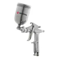 Пистолет покрасочный Intertool PT-0301 пневмо. мини форсунка 0.5мм В/Б 200мл 3.5-5bar               