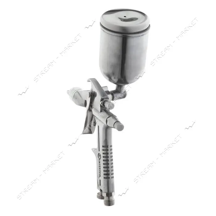Пистолет покрасочный Intertool PT-0301 пневмо. мини форсунка 0.5мм В/Б 200мл 3.5-5bar