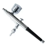Мини аэрограф Intertool PT-1504 с набором аксессуаров                                               