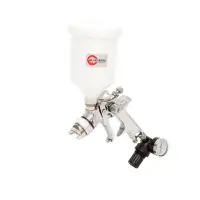 Краскораспылитель Intertool PT-1505 HVLP Steel PROF KIT 1.7мм в комплекте с доп. форсункой 1.4мм    