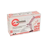 Краскораспылитель Intertool PT-1505 HVLP Steel PROF KIT 1.7мм в комплекте с доп. форсункой 1.4мм