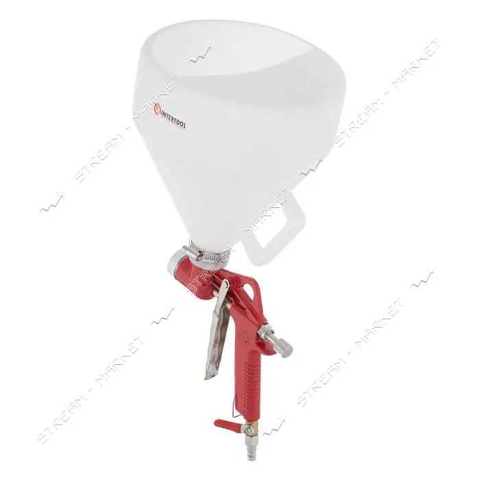Штукатурный распылитель Intertool PT-0402 4-8мм В/Б пластмассовый 7000мл 3-6b