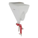 Штукатурный распылитель Intertool PT-0403 три форсунки 4 6 8мм В/Б пластмассовый 9000мл 3-6b