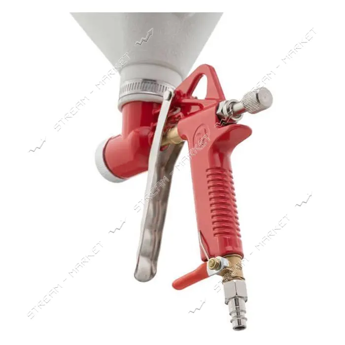 Штукатурный распылитель Intertool PT-0403 три форсунки 4 6 8мм В/Б пластмассовый 9000мл 3-6b