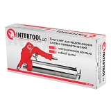 Пистолет для выдавливания смазки Intertool PT-0607 пневматический плюс две насадки                  