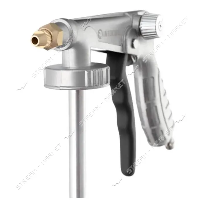 Пистолет под гравитекс Intertool PT-0703 пневматический с гибкой насадкой