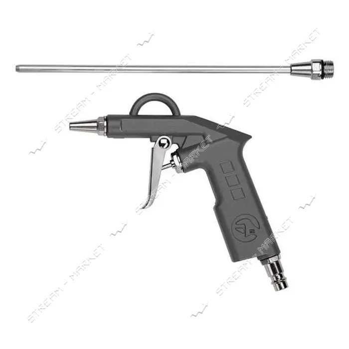 Пистолет продувочный Intertool PT-0801 длинный 210мм