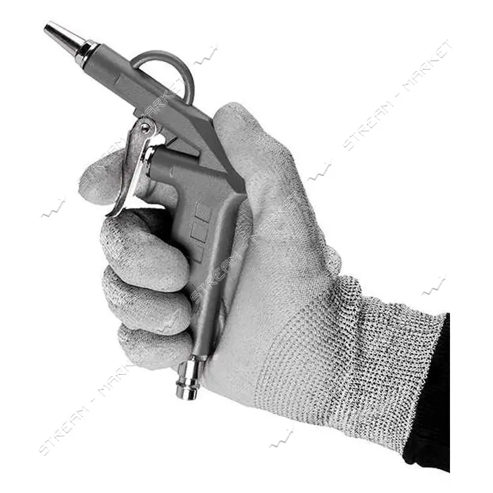 Пистолет продувочный Intertool PT-0802 короткий