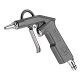 Пистолет продувочный Intertool PT-0803 короткий с дополнительным наконечником 80мм                  