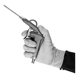 Пистолет продувочный Intertool PT-0803 короткий с дополнительным наконечником 80мм                  