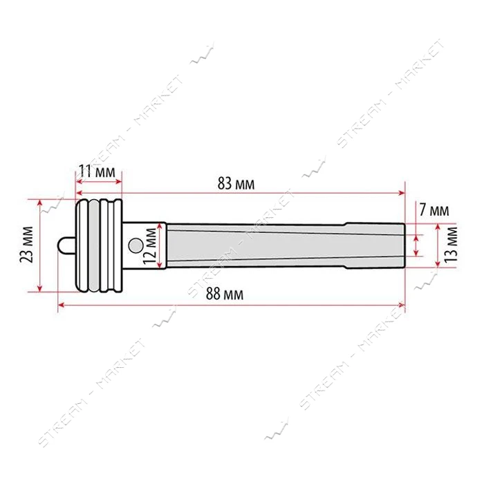 Боек Intertool PT-8101 к пневмостеплеру РТ-1609