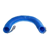 Шланг спиральный полиуретановый Intertool PT-1707 5.5x8мм 10м