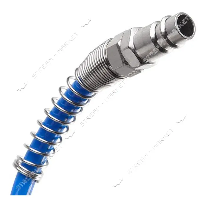 Шланг спиральный полиуретановый Intertool PT-1707 5.5x8мм 10м