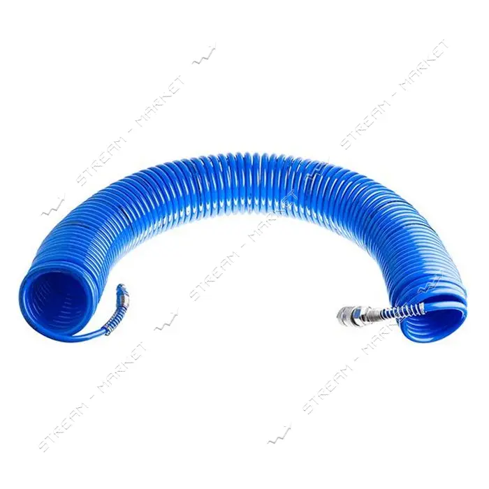 Шланг спиральный полиуретановый Intertool PT-1709 5.5x8мм 20м