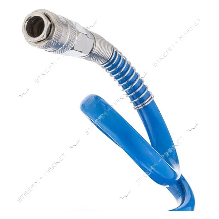 Шланг Intertool PT-1718 спиральный полиуретановый 8х12мм 20м