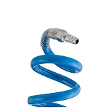 Шланг Intertool PT-1716 спиральный полиуретановый 8x12мм 10м с быстроразъемными соединениями        