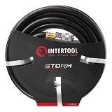 Шланг рез.воздушный армир-ый Intertool PT-1731 20атм 8x15мм 10м с быстроразъемными соед-ми