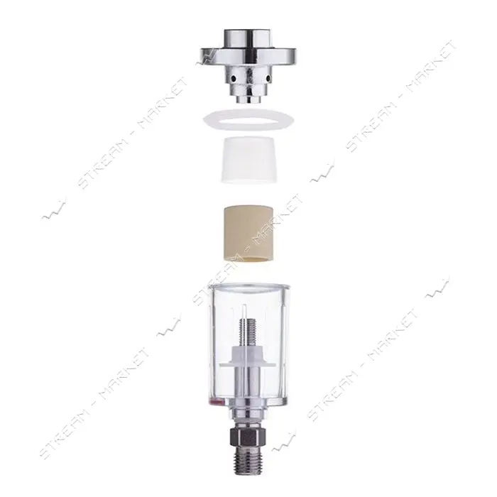 Мини фильтр для покрасочного пистолета Intertool PT-1402 1/4"