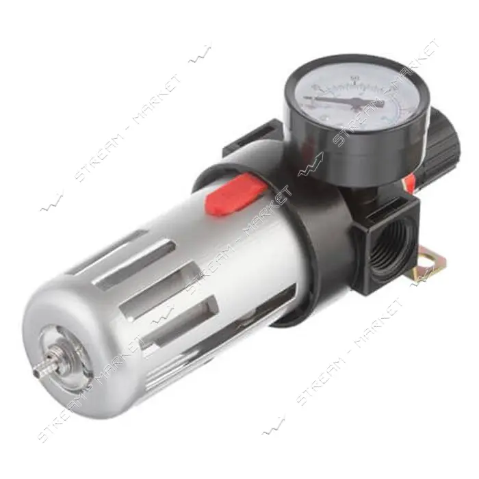Фильтр очистки воздуха Intertool PT-1410 плюс редуктор в металле 1/2"                               