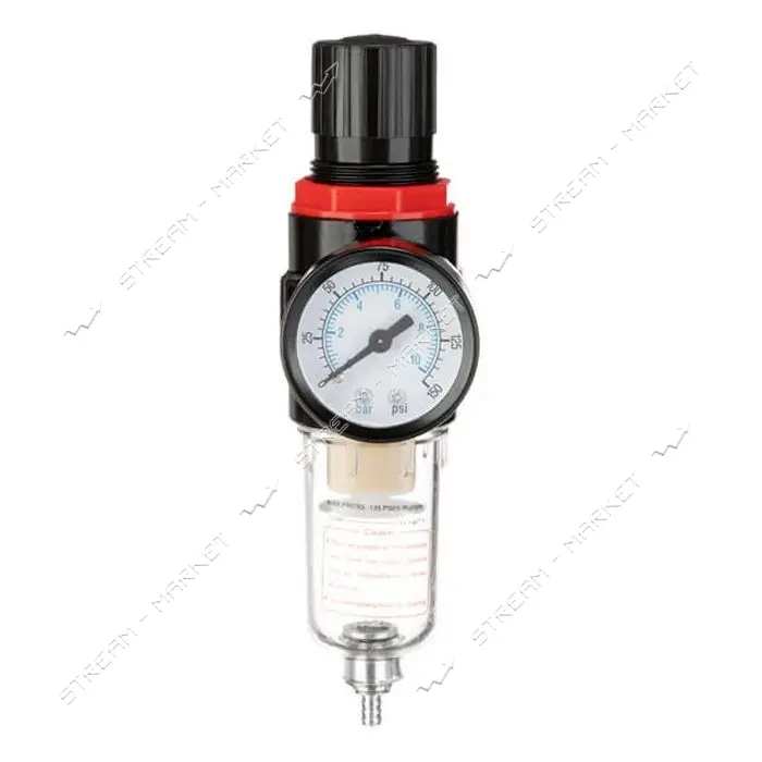 Фильтр для очистки воздуха Intertool PT-1412 плюс редуктор 1/4"                                     