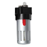 Лубрикатор Intertool PT-1421 для подачи масла 1/2" в металлической защитной колбе