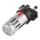 Лубрикатор Intertool PT-1421 для подачи масла 1/2" в металлической защитной колбе