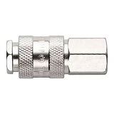 Быстроразъемное соединение с внутренней резьбой Intertool PT-1804 1/4"                              