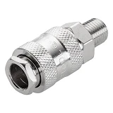 Быстроразъемное соединение с наружной резьбой Intertool PT-1805 1/4"                                