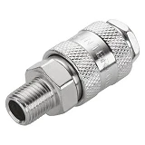 Быстроразъемное соединение с наружной резьбой Intertool PT-1805 1/4"                                