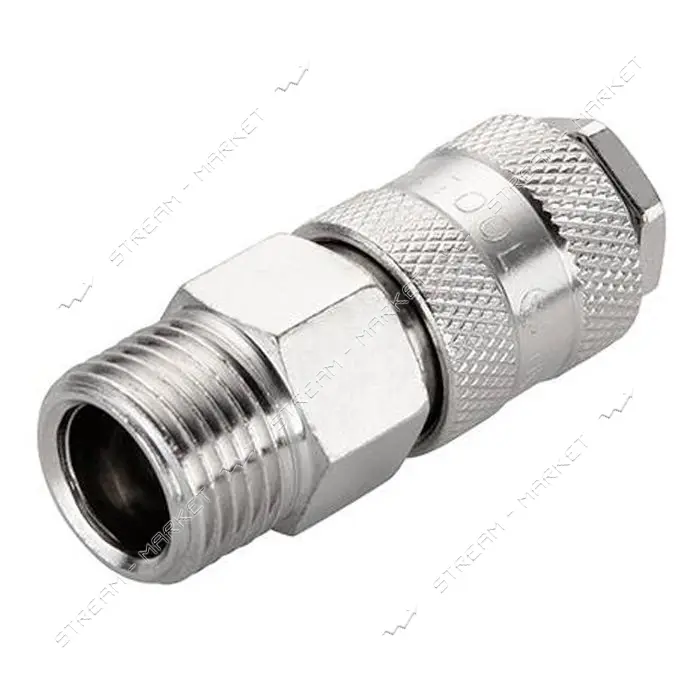 Быстроразъемное соединение с наружной резьбой Intertool PT-1806 1/2"                                