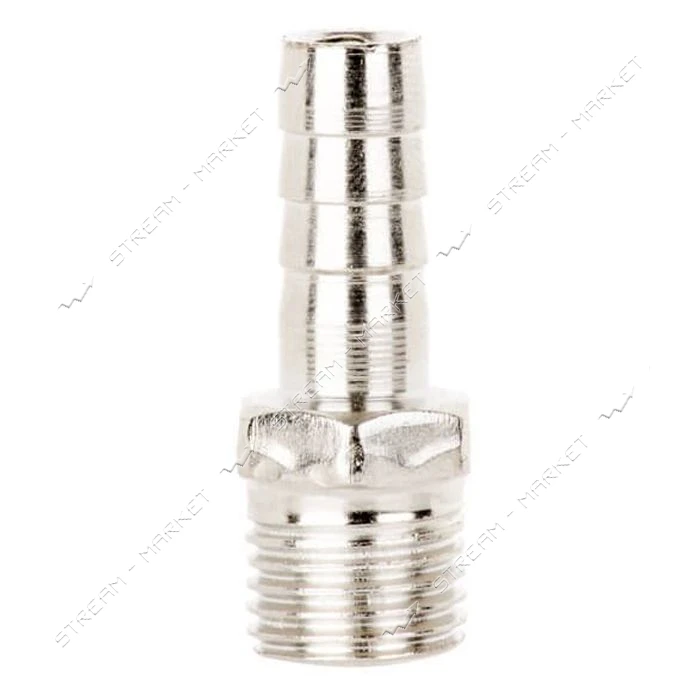 Переходник с наружной резьбой Intertool PT-1841 1/2" на шланг 10мм                                  