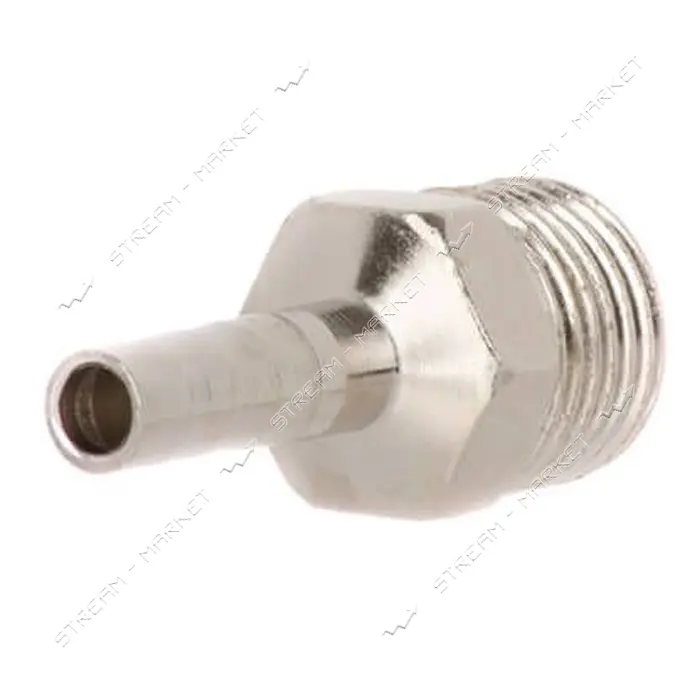 Переходник с наружной резьбой Intertool PT-1843 1/4" на шланг 6мм                                   