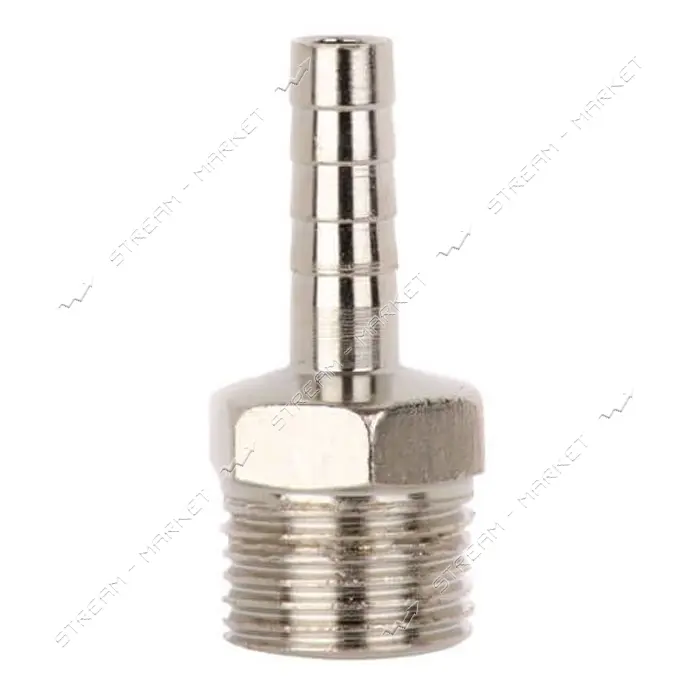 Переходник с наружной резьбой Intertool PT-1843 1/4" на шланг 6мм                                   
