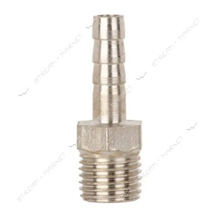 Переходник с наружной резьбой Intertool PT-1844 1/4" на шланг 8мм