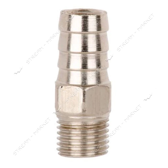 Переходник с наружной резьбой Intertool PT-1845 1/4" на шланг 10мм                                  